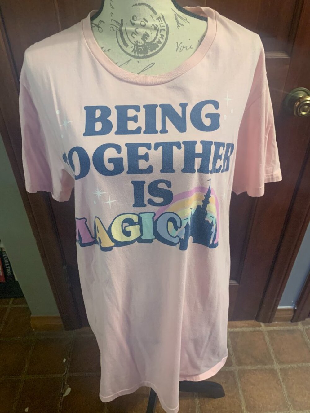 Being Together is Magical Women XL Short Sleeve Graphic T Shirt